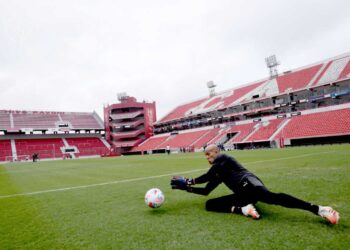 TRAS RECUPERARSE DE CORONAVIRUS, SOSA VOLVIÓ A LAS PRÁCTICAS