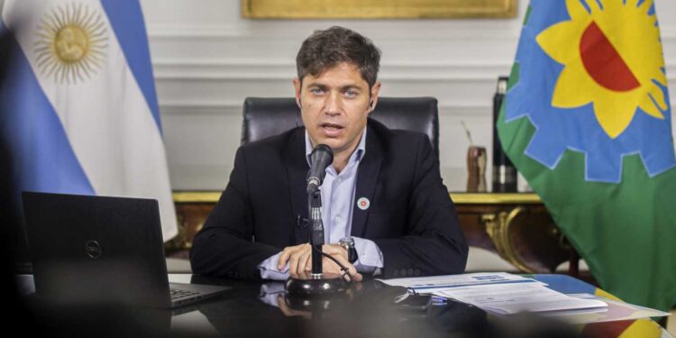 KICILLOF: «LOS CASOS ESTÁN BAJANDO»