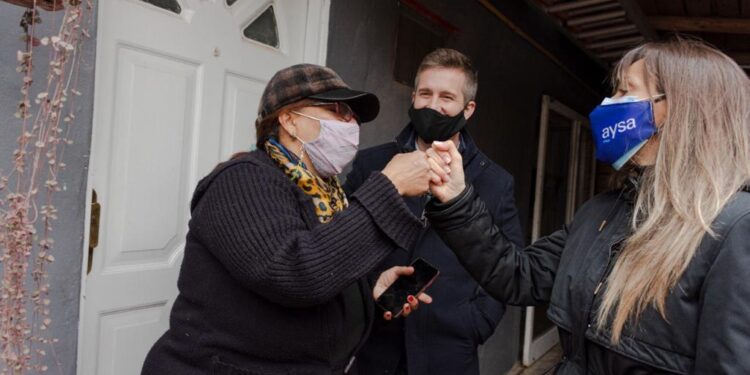 MALENA GALMARINI INAUGURÓ JUNTO A CONSEJALES DEL FRENTE DE TODOS DE TIGRE UNA RED DE AGUA POTABLE PARA MÁS DE 8.000 VECINAS Y VECINOS DE EL TALAR