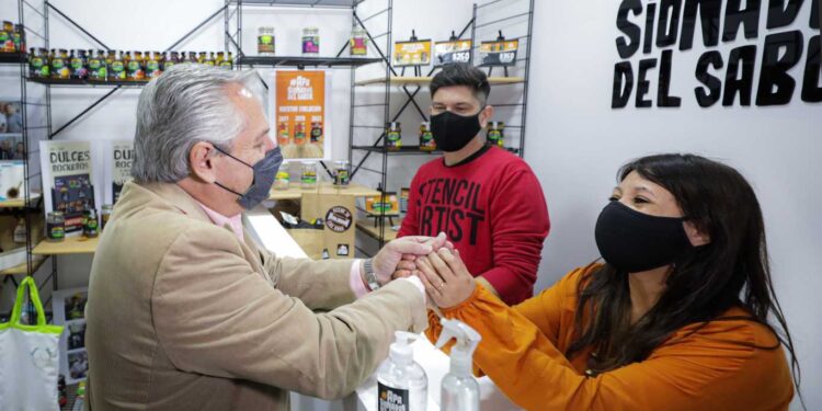 ALBERTO FERNÁNDEZ VISITÓ EL OESTE DEL CONURBANO Y DESTACÓ QUE «AHORA LA PRODUCCIÓN Y EL TRABAJO SON POSIBLES»