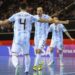 ARGENTINA VENCIÓ A RUSIA POR PENALES Y SE METIÓ EN LAS SEMIFINALES DEL MUNDIAL DE FUTSAL