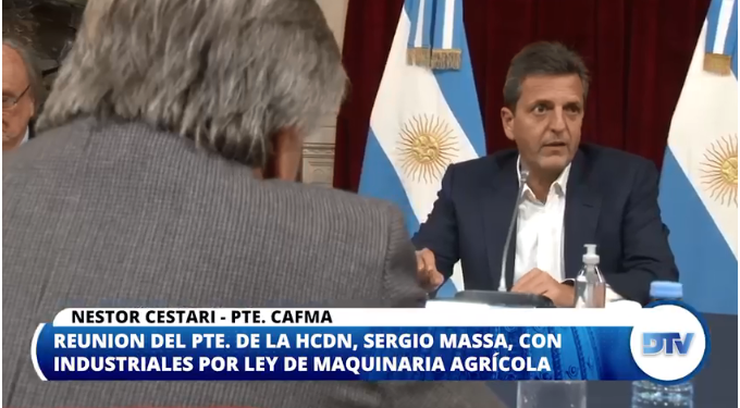 DIPUTADOS: REUNIÓN CON LAS CÁMARAS DE FABRICANTES DE MAQUINARIA AGRÍCOLA