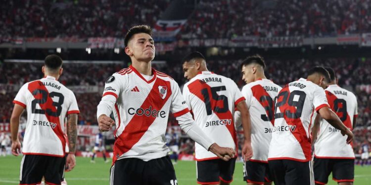 RIVER BAJÓ A NACIONAL DE URUGUAY Y LIDERA EL GRUPO H EN LA COPA LIBERTADORES