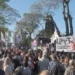 Trabajadores del Garrahan marcharon a la Quinta de Olivos en reclamo por la Ley de Emergencia Pediátrica