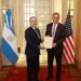 Lamelas entregó las cartas credenciales y ya es el embajador de EEUU en Argentina
