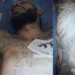 Nueve horas, tres tatuadores y ayuno extremo: el impactante tatuaje de Duván Vergara