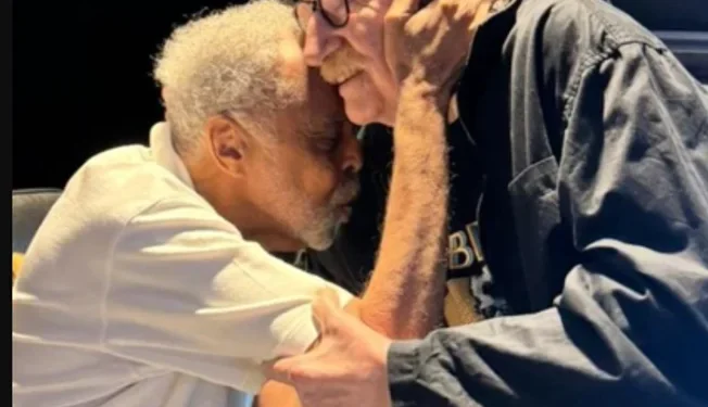 Charly García, Gilberto Gil y un emblemático encuentro en el Movistar Arena