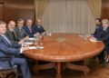 Luis Caputo recibió a las autoridades de la UIA
