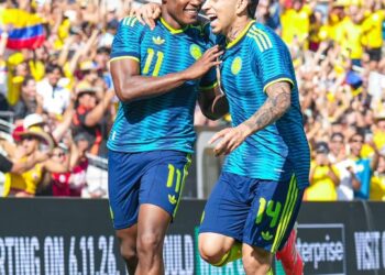 Colombia le ganó por 2-0 a Jordania en su último amistoso previo al Mundial 2026