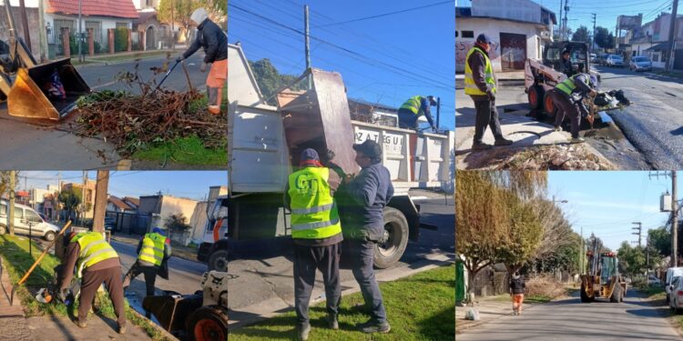 Más operativos de limpieza integral en Berazategui