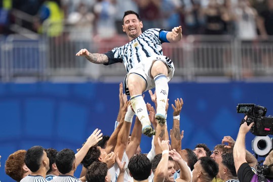 La despedida de Lionel Messi en la Selección argentina