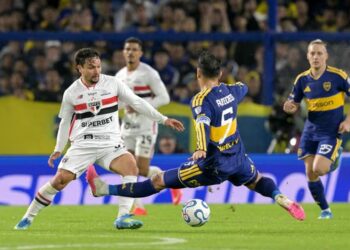 Tras la victoria en la ida, Boca igualó con San Pablo por la Copa Sudamericana y se metió en semifinales