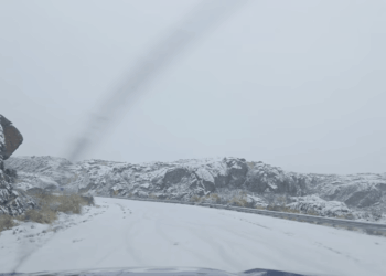 Nevó en las sierras de Córdoba y reforzaron los operativos de seguridad
