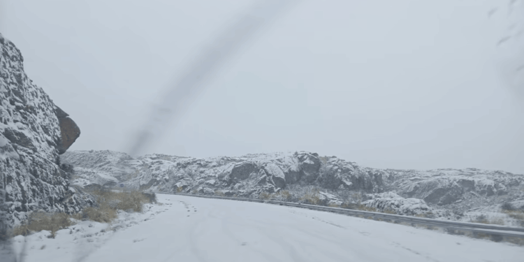 Nevó en las sierras de Córdoba y reforzaron los operativos de seguridad