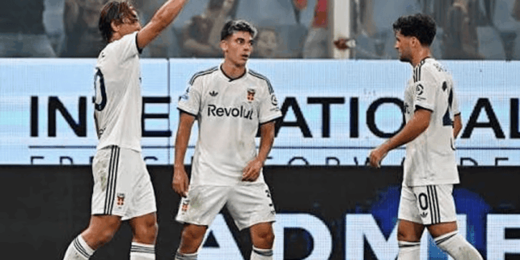 Con gol de Nico Paz, el Como le ganó 4-1 al Genoa en la Serie A