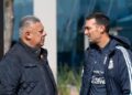 El mensaje de la Selección argentina y del “Chiqui” Tapia a Scaloni por la muerte de su madre