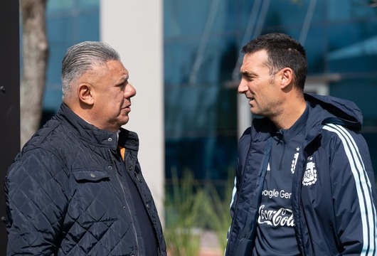 El mensaje de la Selección argentina y del “Chiqui” Tapia a Scaloni por la muerte de su madre