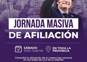 Provincia: cómo es la campaña de afiliación masiva de La Libertad Avanza